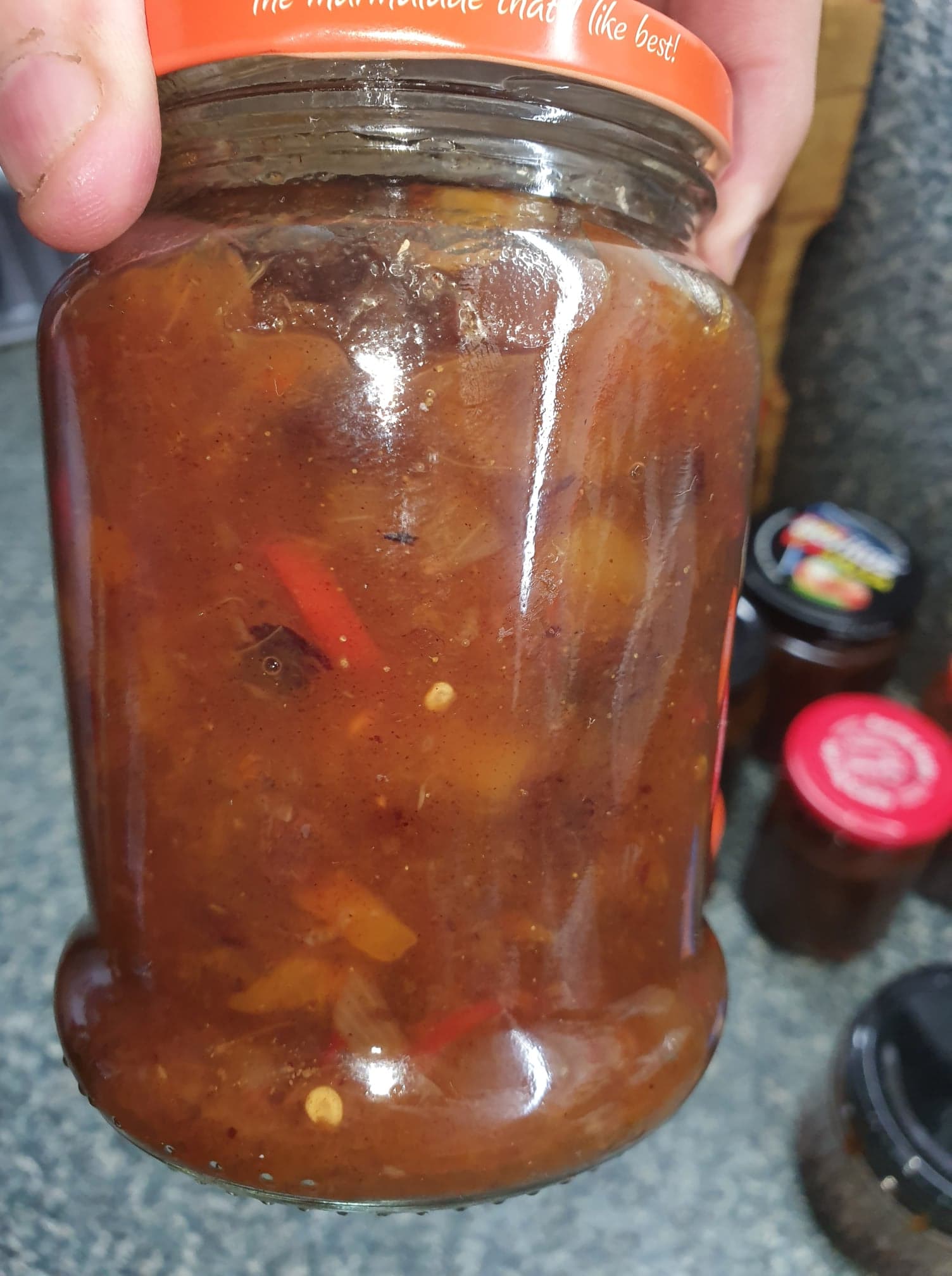 Finished chutney